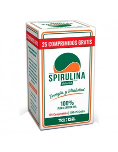 spirulina 125 comprimidos tongil