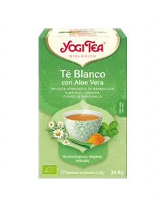 YOGI TEA BLANCO ALOE VERA  BIO 17 BOLSITAS