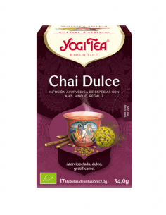 YOGI TEA CHAI DULCE BIO 17 BOLS