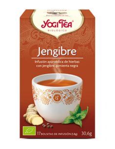 yogi tea jengibre bio 17 bolsitas