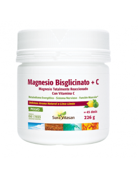Magnesio Bisglicinato + C (en polvo)...