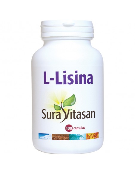 L-Lisina 500  mg - 100 cápsulas