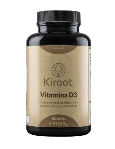 Kiroot Vitamina D3 4000 UI - 360 perlas