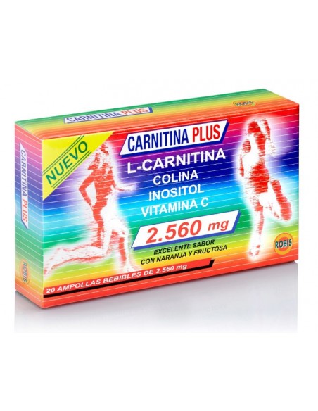 carnitina plus 20amp 2000 mg