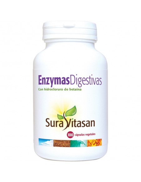 Enzymas digestivas - 100 cápsulas