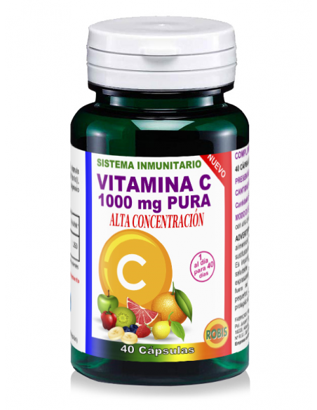 vitamina c 1000mg 40 c ps